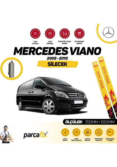 Mercedes Viano İnwells Muz Silecek Takımı 2005-2010
