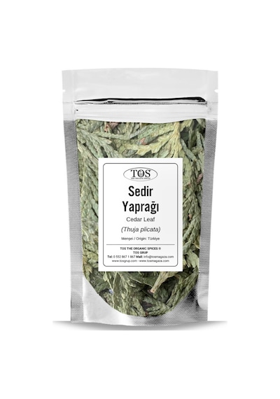 Tos The Organic Spices Sedir Yaprağı 100 G Thuja Plicata