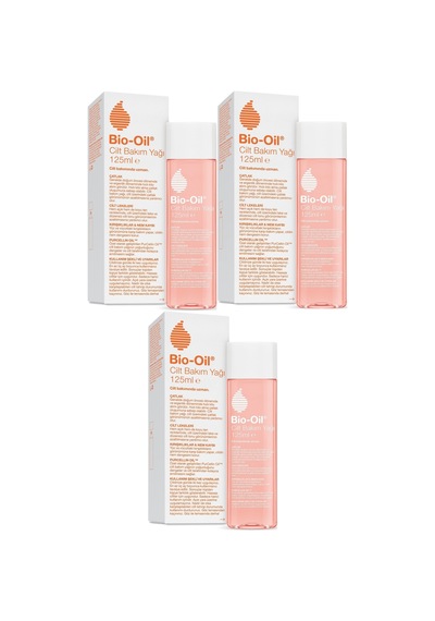 Bio-Oil Çatlak Oluşumunu Önleyici Cilt Bakım Yağı 3 x 125 ML
