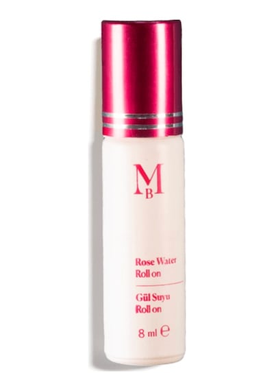 Misbahçe Pembe Kuvars Taşlı Gül Suyu Roll On 8 Ml