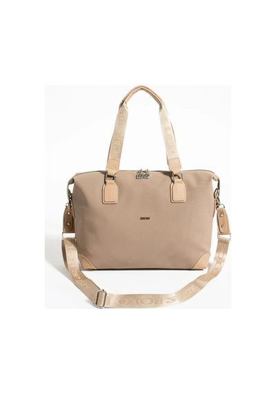 Just Polo Jp Polo Kadın Orijinal Büyük Boy El & Omuz Çantası Shopper Ebat : 33 X 40 Cm Kum