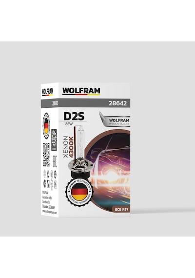 D2s Xenon Ampul Standart Işık Ultraviolet 12v 35w - Wolfram 28642