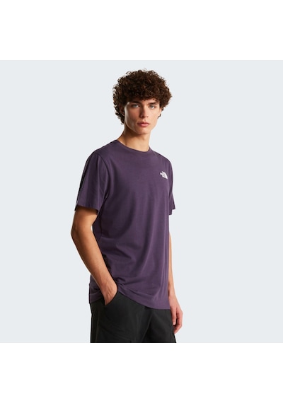 The North Face M Evolutıon Box Nse Regular Short Sleeve Erkek Tişört Nf0a8b6kg5o1 Mor