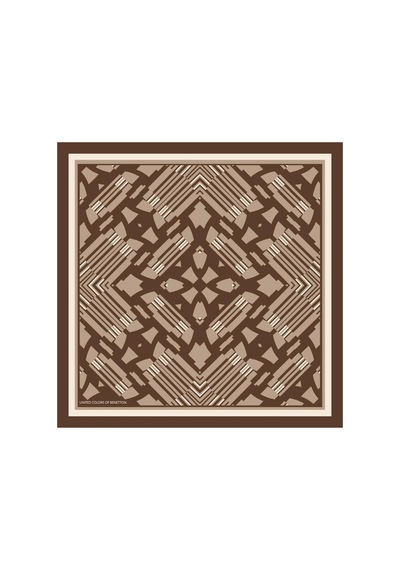United Colors Of Benetton Flora Bandana/fular -1020-47 47 Kahverengi