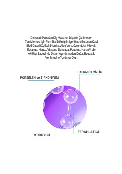 Dentalab Clinic Seri Profesyonel Gülümseme Seti Diş Macunu Bakım Spreyi Çiğneme Tableti Diş Fırçası İpi