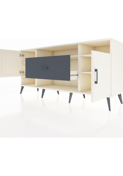 Hyperion Konsol 5 Raflı Tek Çekmeceli 2 Kapaklı 176x44x83 Aytaşı-aytaşı/antrasit Aytaşı/antrasit Hyperion Konsol 5 Raflı Tek Çekmeceli 2 Kapaklı 176x44x83 Aytaşı-aytaşı/antrasit Aytaşı/antrasit