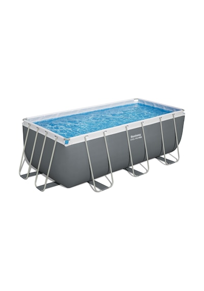 Bestway Steel Pro Max Yer Üstü Prefabrik Dikdörtgen Havuz Seti 412 Cm X 201 Cm X 122 Cm 56456 Bw625