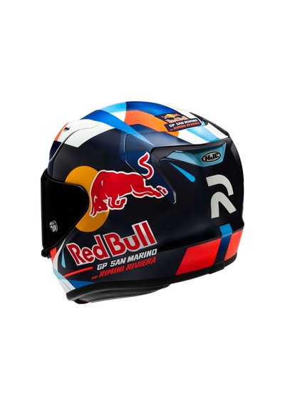 Hjc Rpha12 Red Bull Misano 2 Mc21 Kapalı Motosiklet Kaskı Karışık-çok Renkli