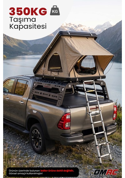 Fiat Fullback 2016-2026 Uyumlu Araca Özel Dakar Çadır Rollbarı Bed Rack