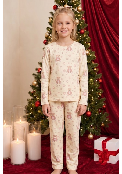 Siyah İnci Yılbaşı Temalı Desenli Termal Kumaşlı Ultra Soft Yumuşak Örme Pijama Takımı 26226917 Açık Sarı Siyah İnci Yılbaşı Temalı Desenli Termal Kumaşlı Ultra Soft Yumuşak Örme Pijama Takımı 26226917 Açık Sarı