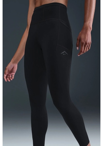 Nike Trail Dri Fit Hr 7/8 Womens Tight Yüksek Bel Toparlayıcı Kadın Tayt Siyah