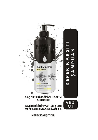 Kepek Karşıtı Şampuan Antı-dandruff 480 Ml