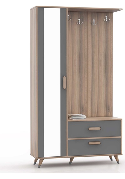 Abre Vm-342 Antrasit Vestiyer Portmanto Diğer Abre Vm-342 Antrasit Vestiyer Portmanto Diğer