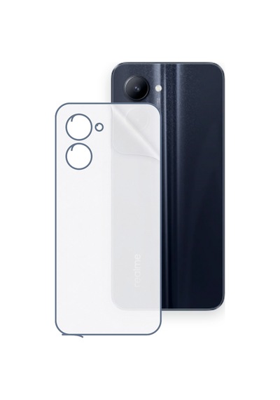 Schitec Realme C33 Uyumlu Arka Yüzey Hidrojel Koruyucu Film 54655219