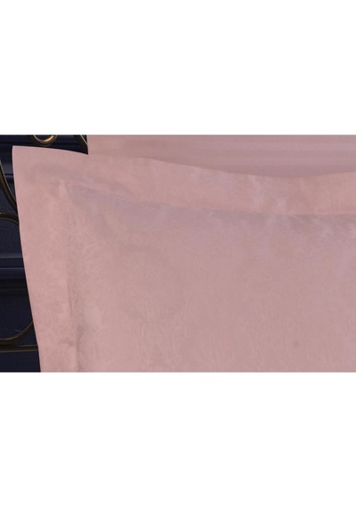 Monaco Bambu Jakar Kumaş Pudra Ikili Oksford 60x80 Cm Yastık Kılıfı-1322 Çok Renkli