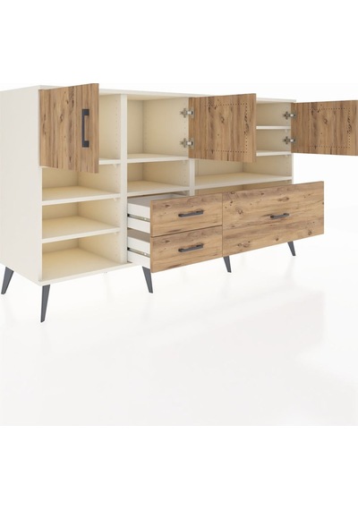 Kronos Konsol 8 Raflı 3 Çekmeceli 4 Kapaklı 176x59x99 Aytaşı-çam Atlas Çam - Aytası Kronos Konsol 8 Raflı 3 Çekmeceli 4 Kapaklı 176x59x99 Aytaşı-çam Atlas Çam - Aytası