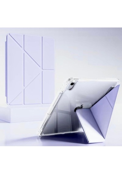 Apple Uyumlu iPad 7 8 9 Nesil Uyku Modu Kalemlik Bölmeli 3 Katlamalı Kılıf Standlı Kapak