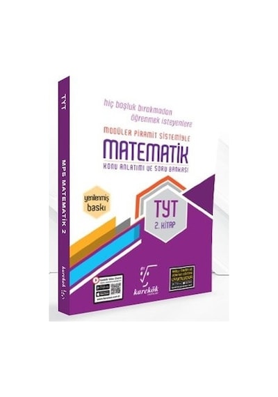 TYT Matematik Konu Anlatımı ve Soru Bankası 2. Kitap -  Karekök Eğitim Yayın