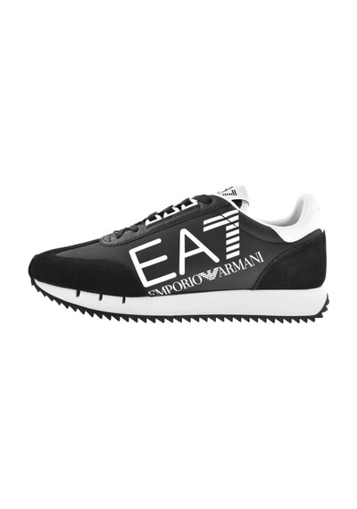 Ea7 7x000541af18609 Erkek Günlük Ayakkabı Sıyah - Beyaz