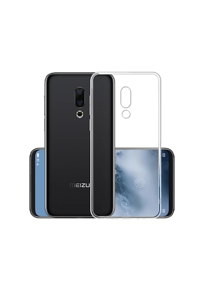 Northcity Meizu 16 Plus Kamera Korumalı Ultra Koruma Silikon Kılıf - 5775 Şeffaf