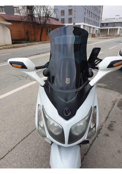 Motocam Sym Gts Evo 250 Ön Cam 2006-2015 Model 53cm Siyah Renkli 4mm