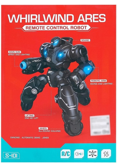 Kasırga Rc Robot Kırmızı