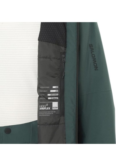 Salomon Salomon Brilliant Kadın Yeşil Kayak Ceketi 22889 Yeşil