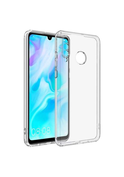 Nihcase Huawei P30 Lite Kılıf Süper Tpu Jelly Transparan Silikon