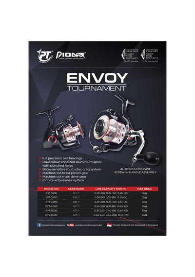 Pioneer Envoy Tournament Eyt-6000 Olta Makinesi