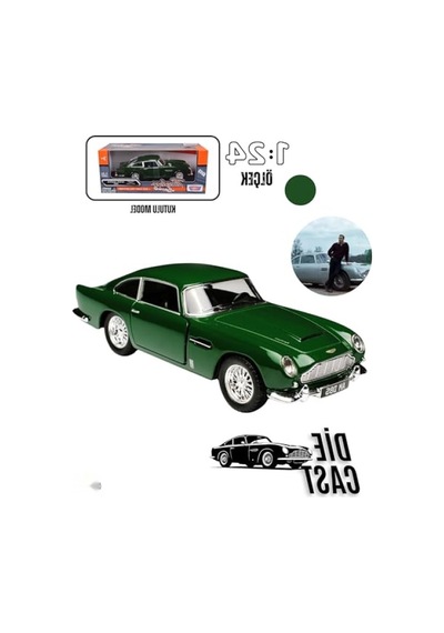 Diecast Metal Model Araba, Aston Martin Db5, 1:24 Ölçek