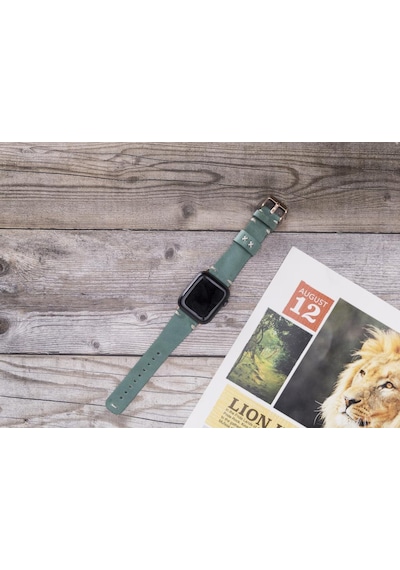Apple Watch Uyumlu Deri Kordon 42-44-45mm Orfe Cz12 Diğer