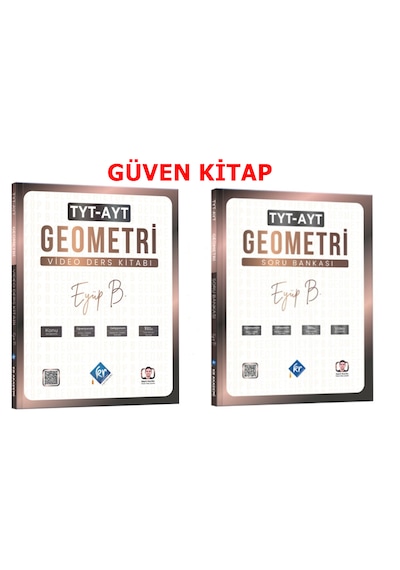 Eyüp B Tyt-ayt Geometri Video Ders Kitabı Soru Bankası Seti