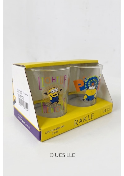 Minions Lisanslı 2'li Su Bardağı 315 Cc Çok Renkli