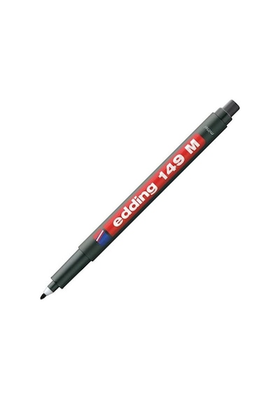 Edding Asetat Kalemi Silgili E-149m Siyah