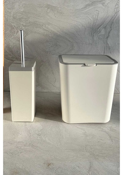 Primanova Flip 2'li Banyo Seti - Bej Bej