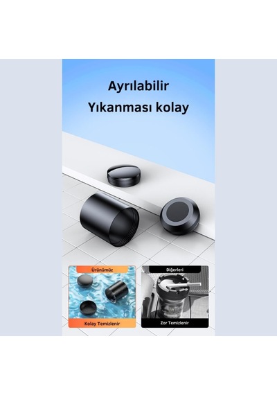 Premium Car Ashtray Led Işıklı Alüminyum Taşınabilir Kapaklı Araba Küllük Kül Tablası Kokusuz