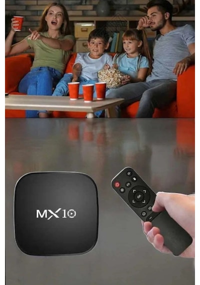 4k Tv Uyumlu Hd Çözünürlüklü Mx Box S 8 Gb Siyah