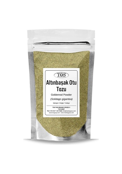 Tos The Organic Spices Altınbaşak Otu Tozu 250 G Solidago Gigantea