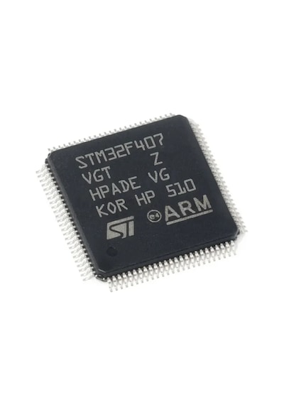 Stm32f407vgt6 Microcontroller Lqfp100 Dsp Fpu Arm Cortex-m4 32