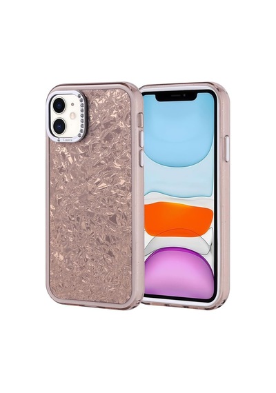 Apple iPhone 11 İle Uyumlu Kılıf Gold Kapi Kapak Taşlı Apple iPhone 11 İle Uyumlu, Gold Sku: Zeusb0fdqxkn19