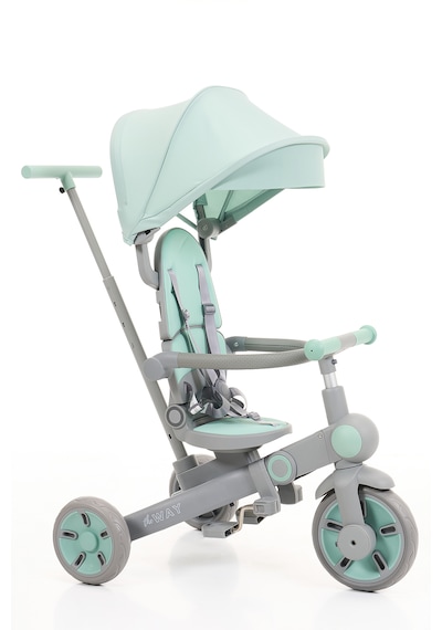 Flow 9in1 Smart Trike Çift Yönlü, Yatabilir, Katlanabilir, Denge Bisikleti Özellikli Bebek Ve Çocuk Bisikleti Mint Yeşili