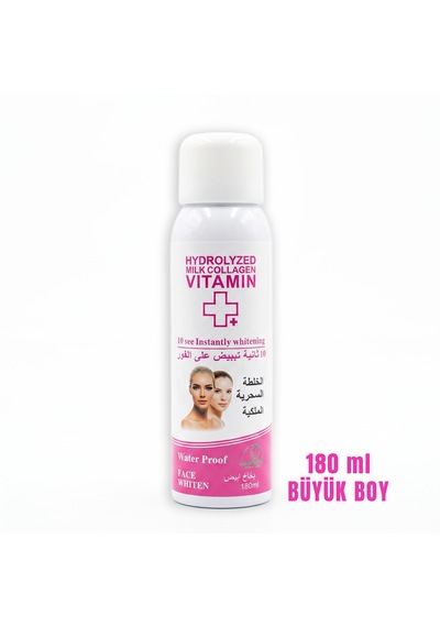 Aydınlatıcı & Nemlendirici Yüz Ve Vücut Spreyi 180 Ml Anında Beyazlatıcı Tone-up Bakım Spreyi