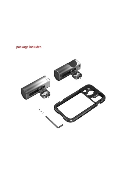 Smallrig 4076 Apple iPhone Uyumlu 14 Pro İçin Mobil Video Kafes Kiti