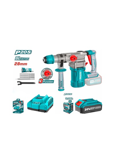 Total Trhlı20288 20V 5.0AH Li-Ion Akülü Kırıcı Delici