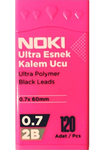 Noki Ultra Esnek Kalem Ucu 0.7 X 60 MM 120'li
