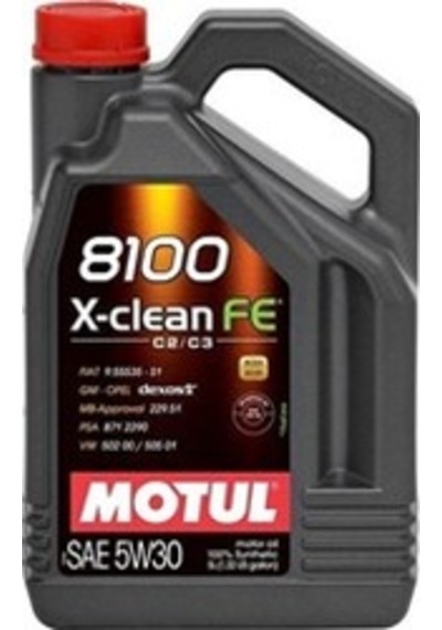 MOTUL 5W30 4LT X-CLEAN FE PARTİKÜLLÜ 5W30 4LT