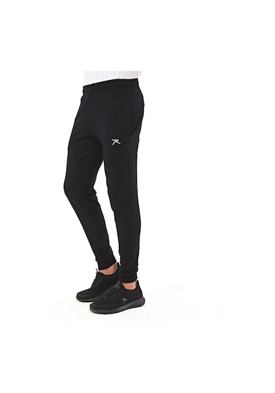 Raru Erkek Ribanalı Sweat Pantolon Zang Siyah