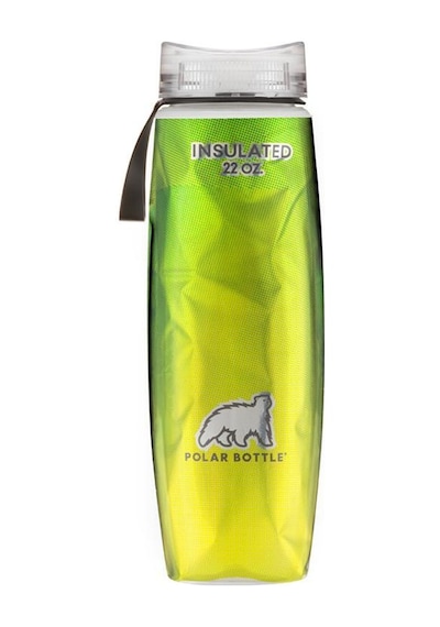 Polar Bottle Ergo Insulated Halftone Termos 0.65 Litre-Yeşil