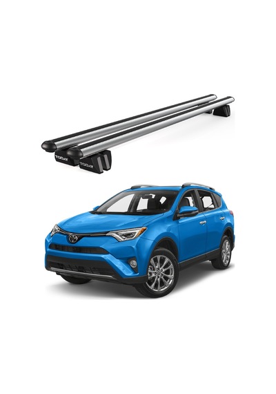Pençe Toyota Rav4 2013-2018 Uyumlu Gri Ara Atkı Port Bagaj Tavan Barı