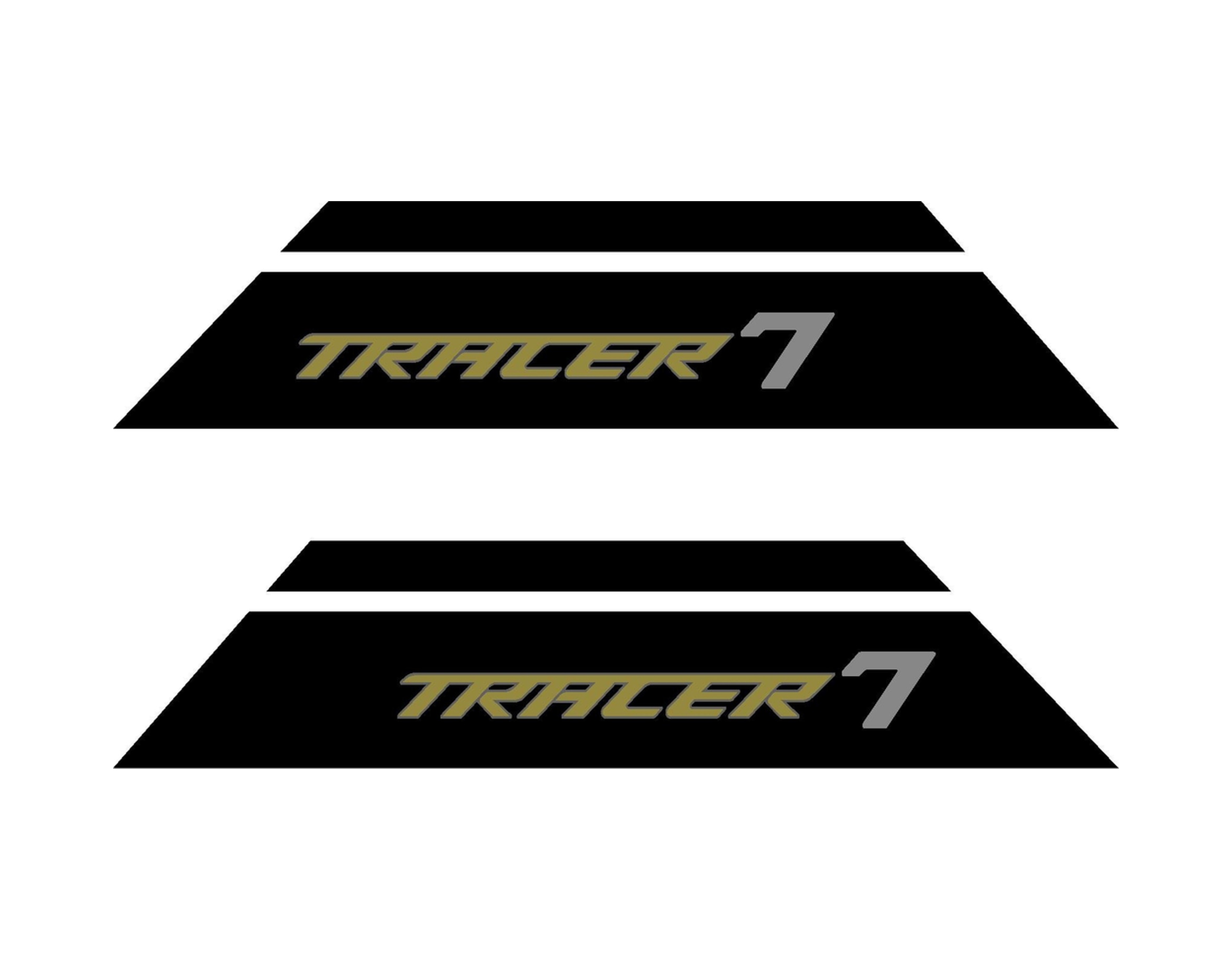 Yamaha Tracer 7 Yan Grenaj Orj. Tasarım Sticker Etiket Modeli